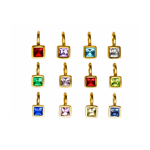 MÁNAÐARSTEINN charm  - GYLLT