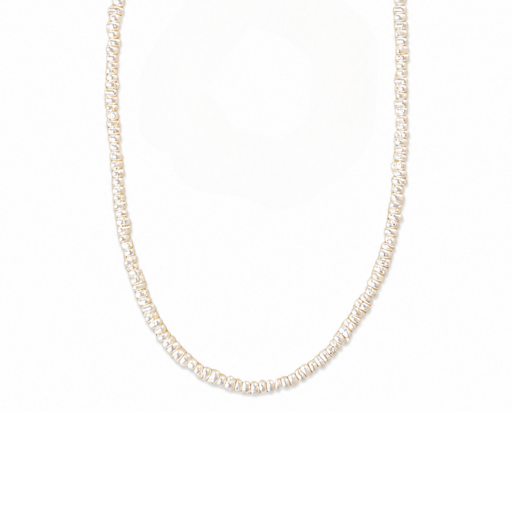 COASTAL PEARL hálsmen GYLLT