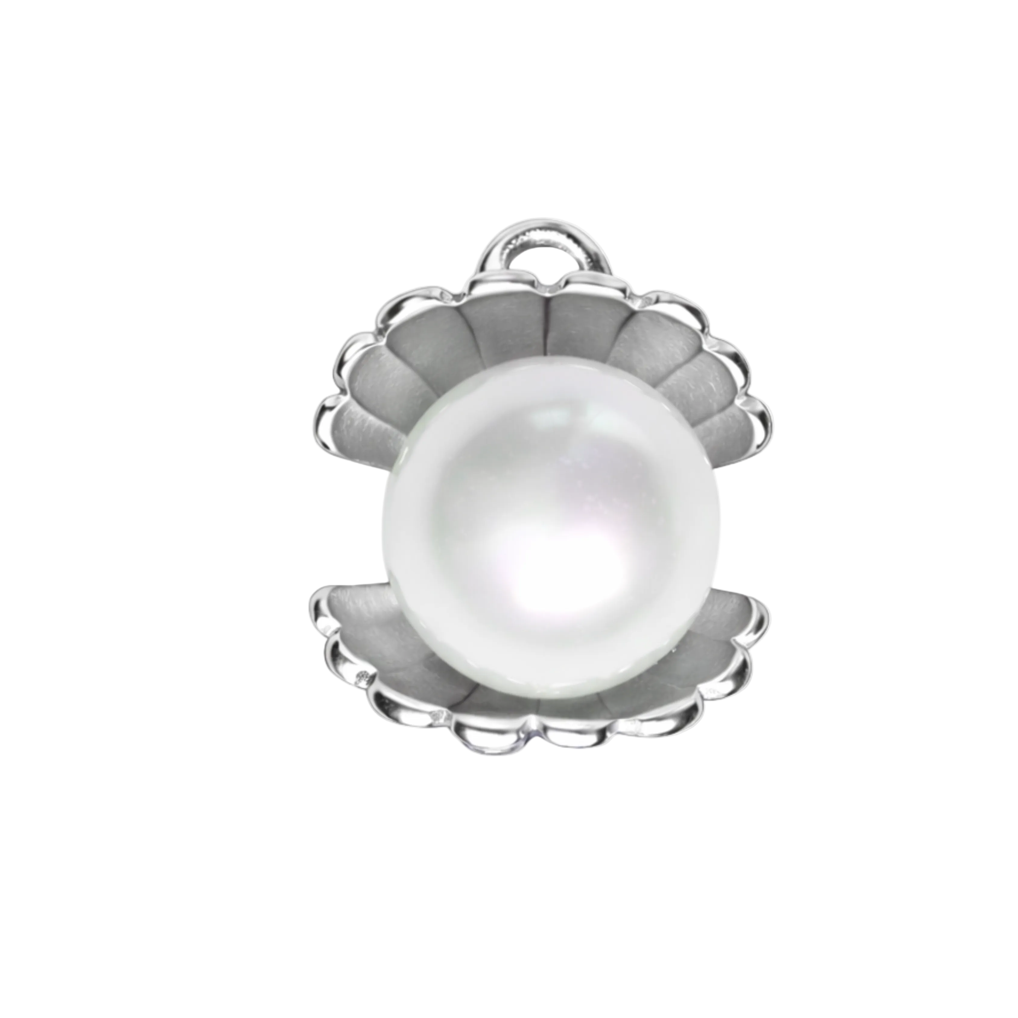 TREASURE SHELL charm  - SILFRAÐ