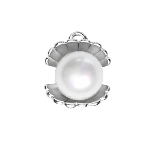 TREASURE SHELL charm  - SILFRAÐ