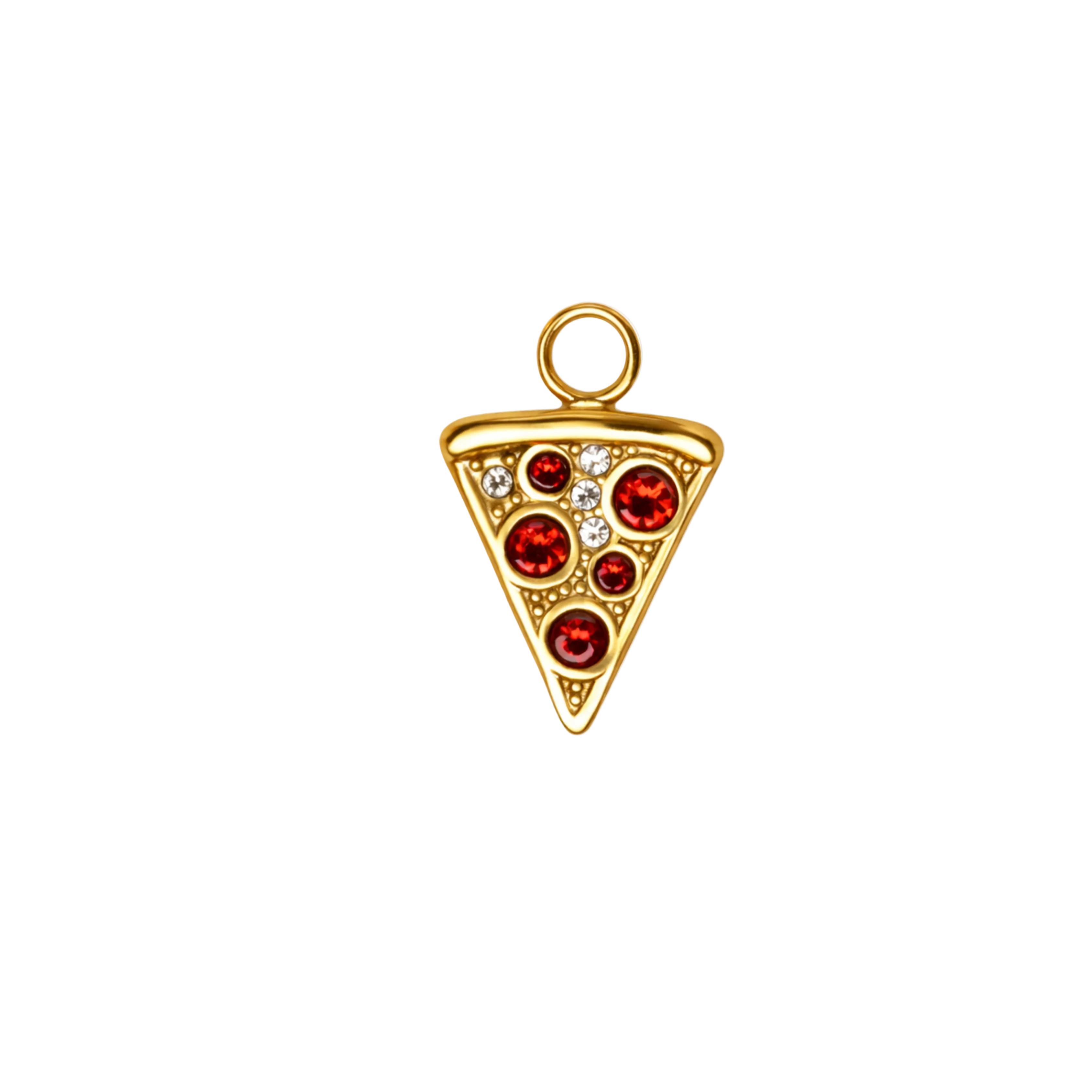 PIZZA charm  - GYLLT