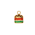 HAMBORGARI charm  - GYLLT