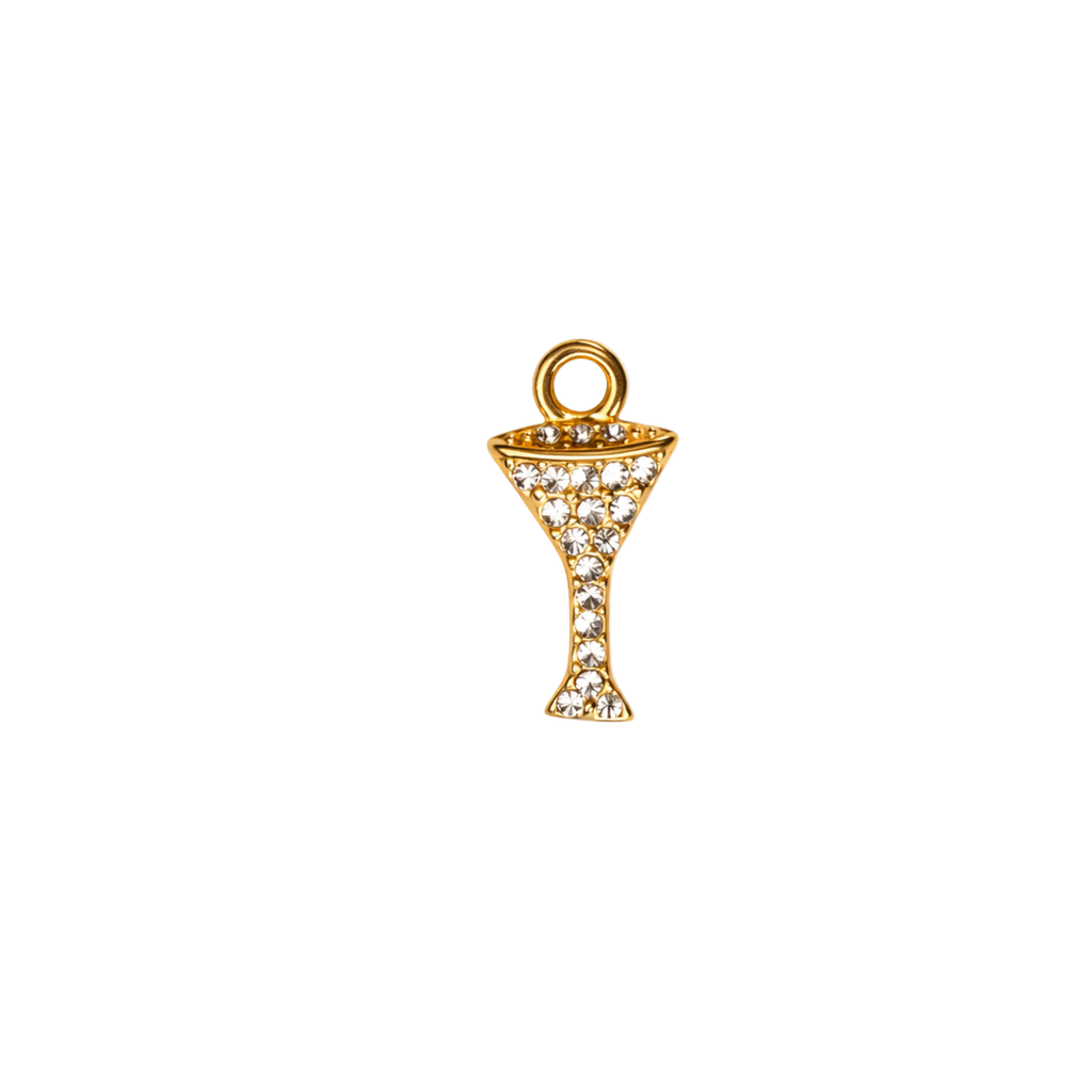KOKTEILGLAS charm  - GYLLT