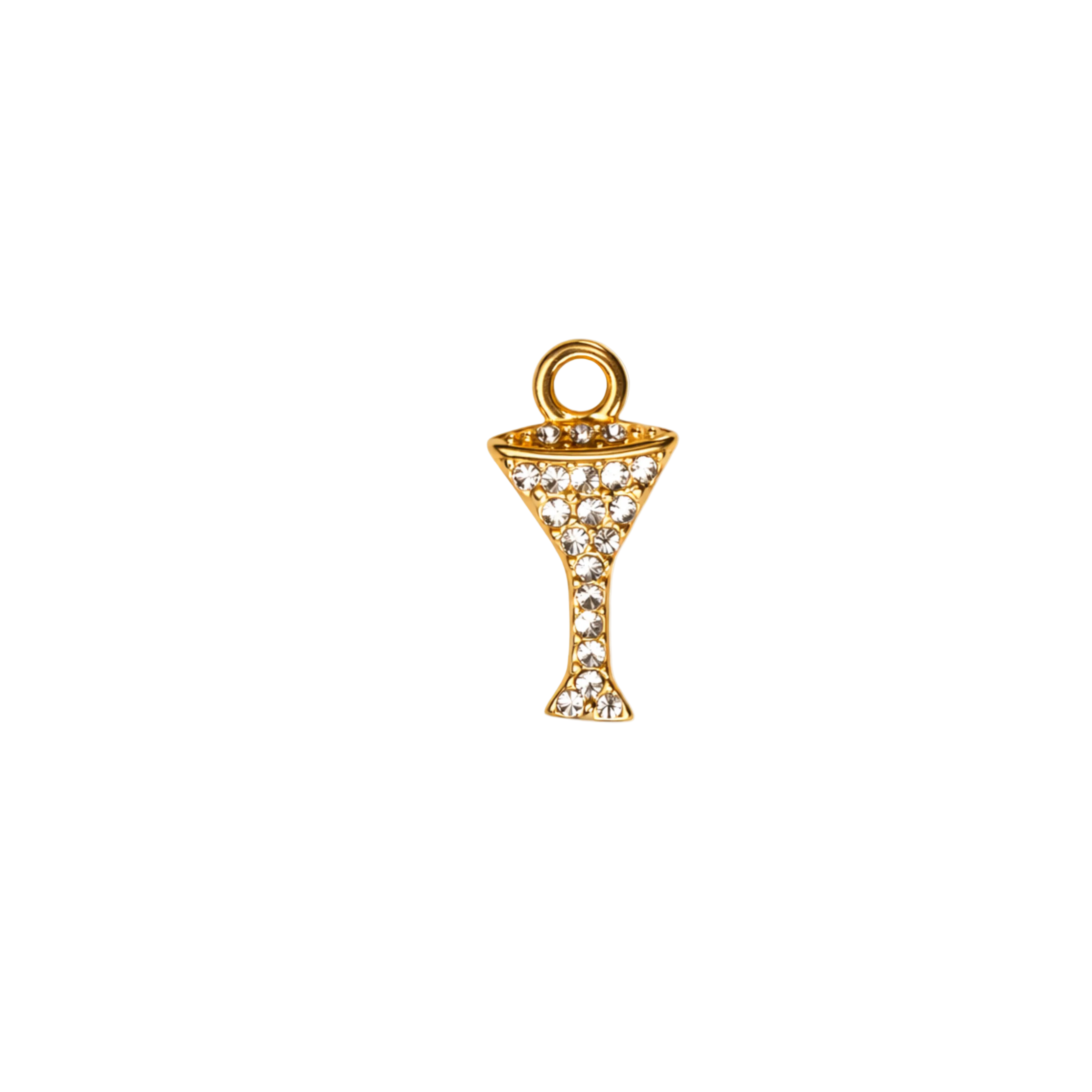 KOKTEILGLAS charm  - GYLLT