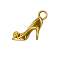 GLASS SLIPPER charm  - GYLLT