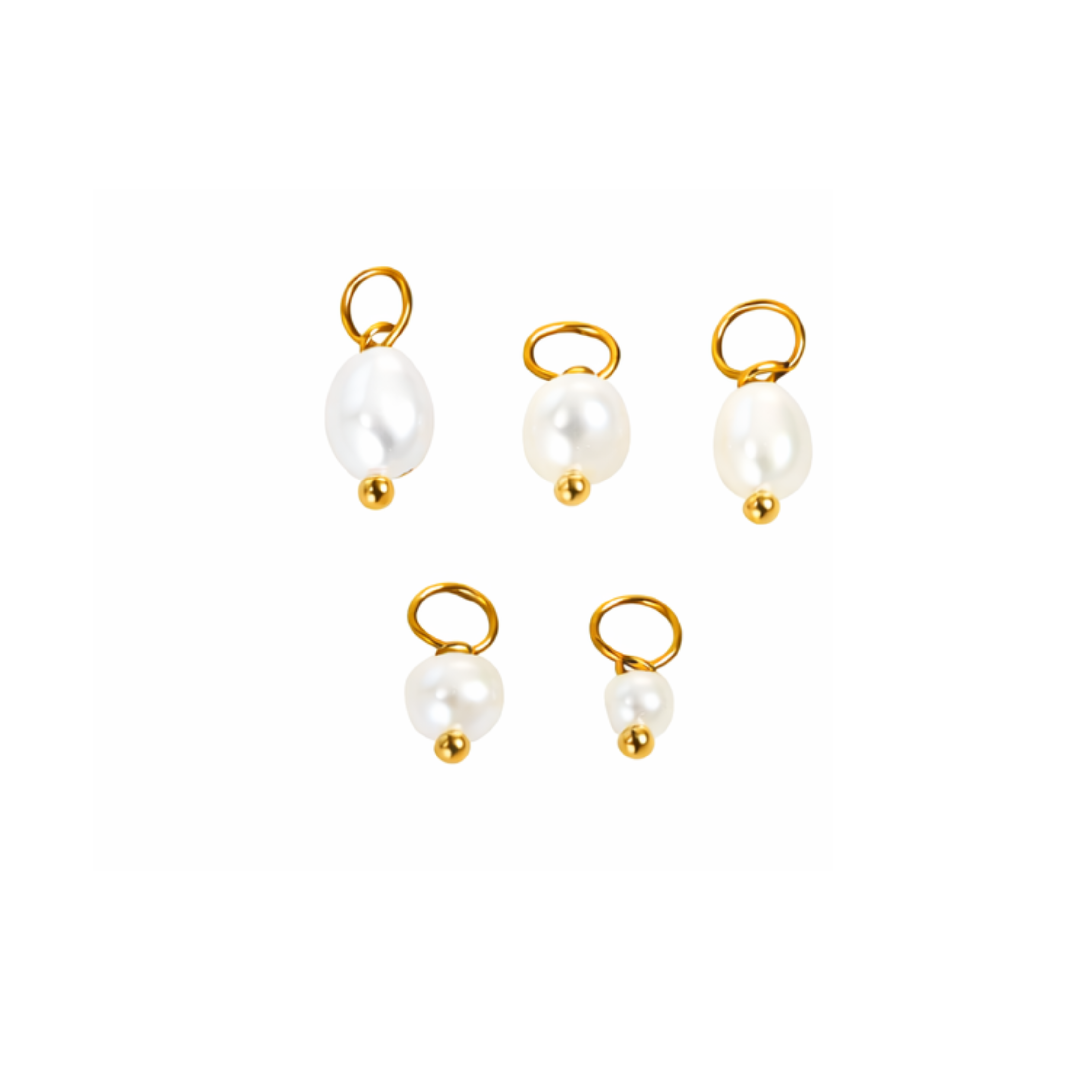 MINI PEARLY - charm GYLLT