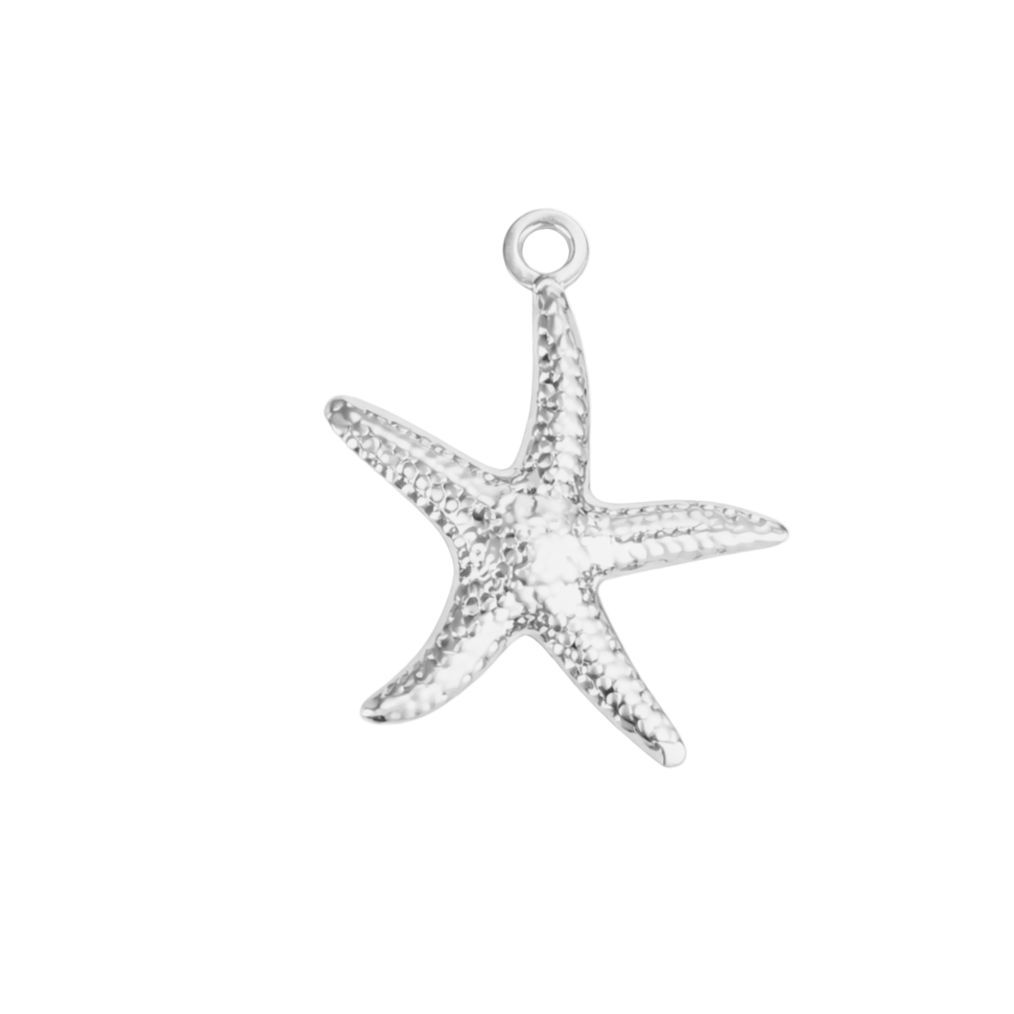 MINI KROSSFISKUR - charm SILFRAÐ