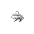 LUKKUGRÍS charm - SILFRAÐ