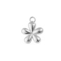 BUBBLE FLOWER charm - SILFRAÐ