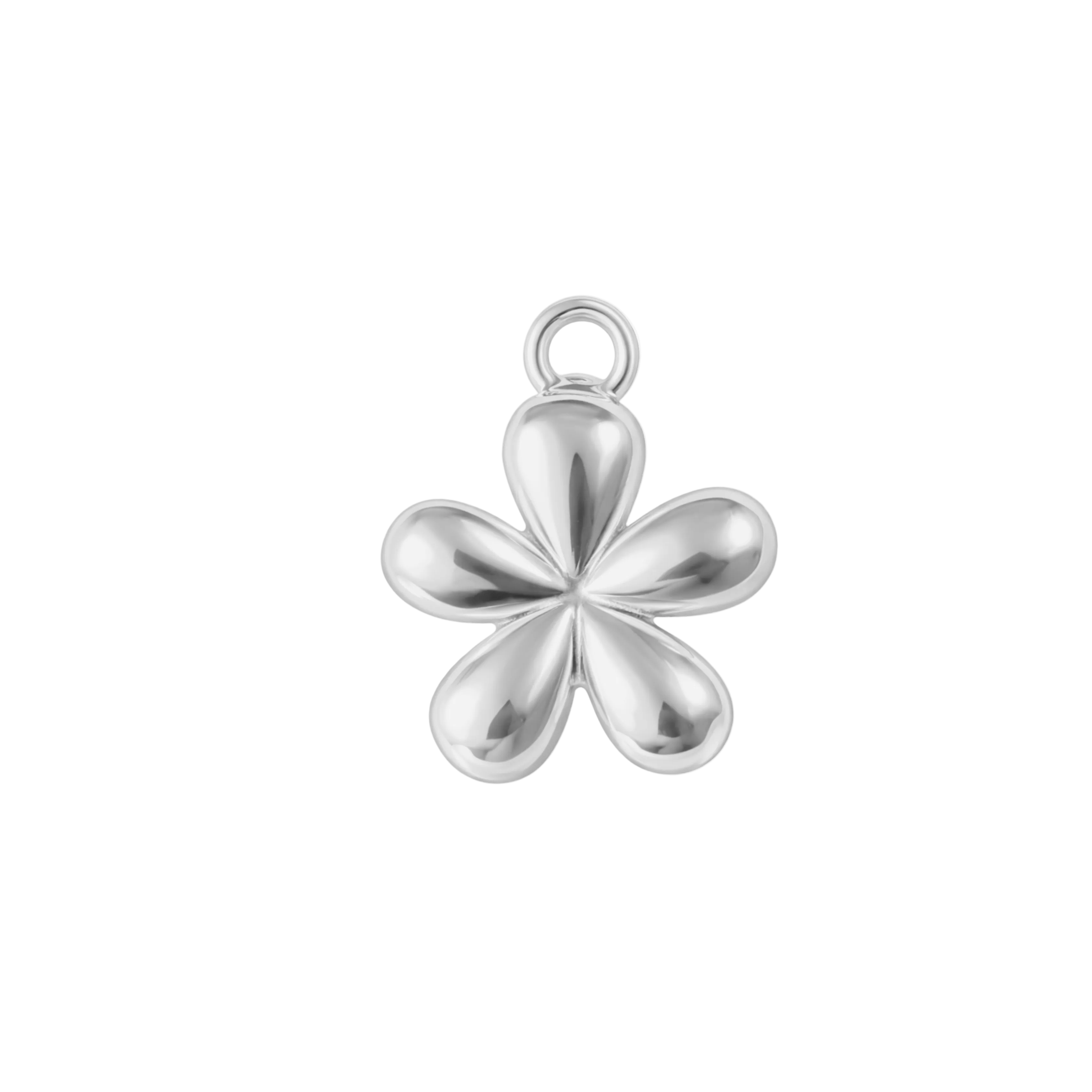 BUBBLE FLOWER charm - SILFRAÐ