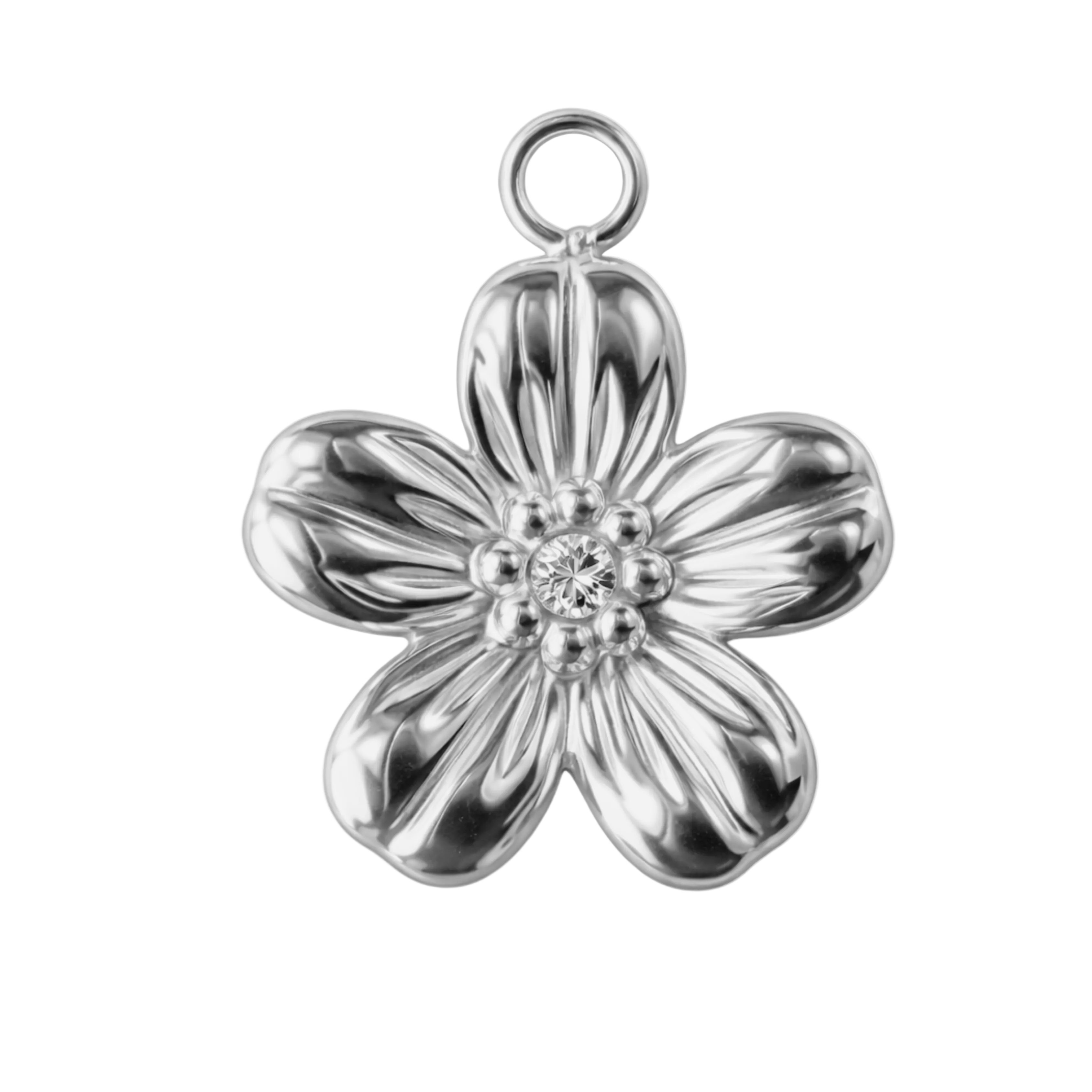 BLOSSOM charm - SILFRAÐ