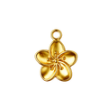 PLUMERIA charm -GYLLT