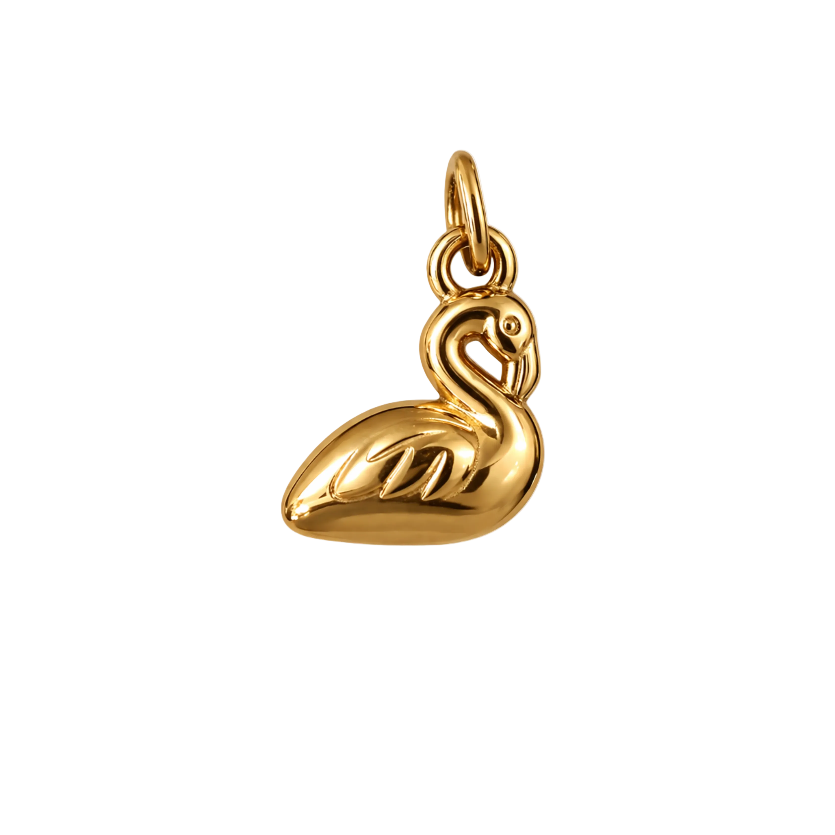 Svanur charm - GYLLT