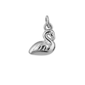 Svanur charm - SILFRAÐ