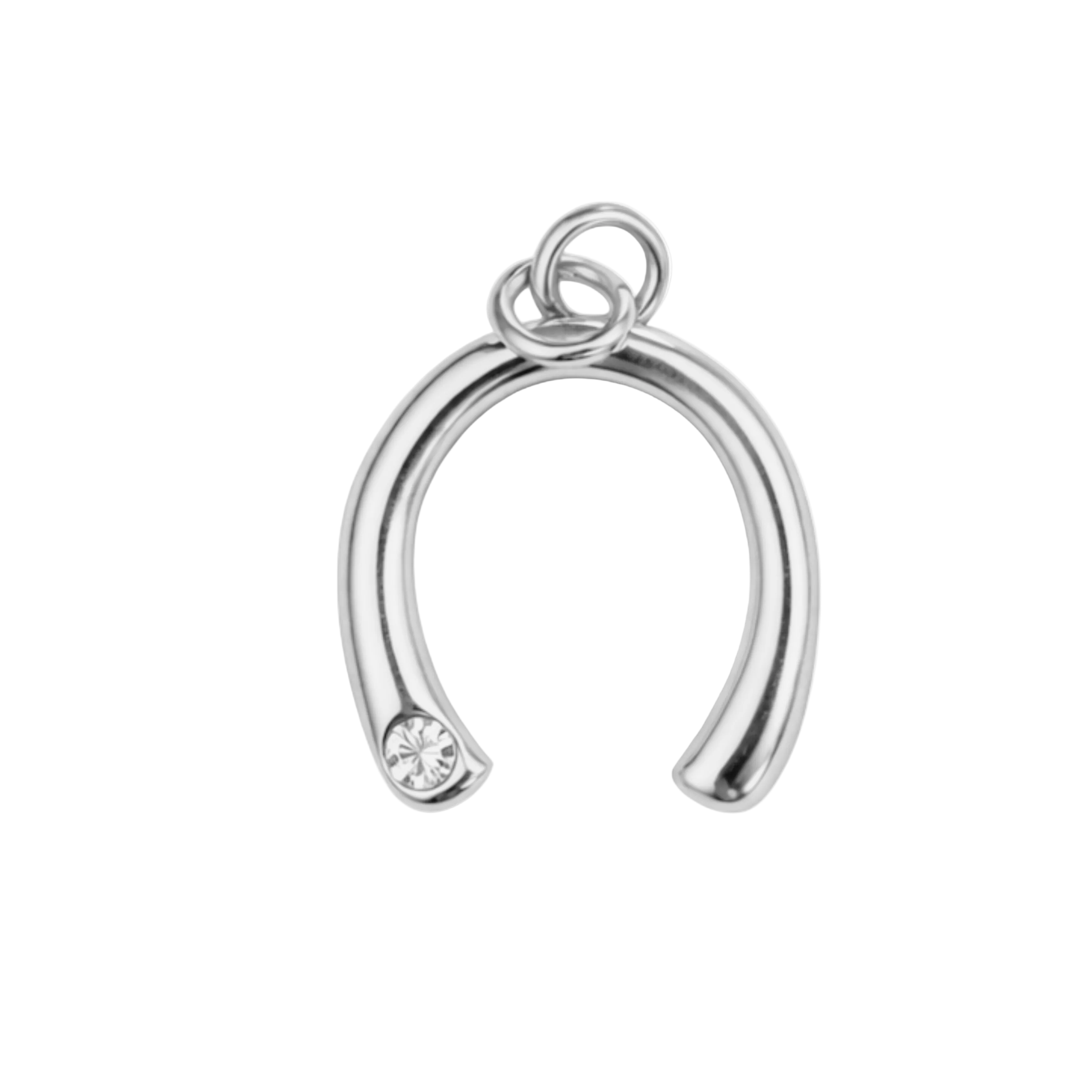 WISHBONE charm  - SILFRAÐ