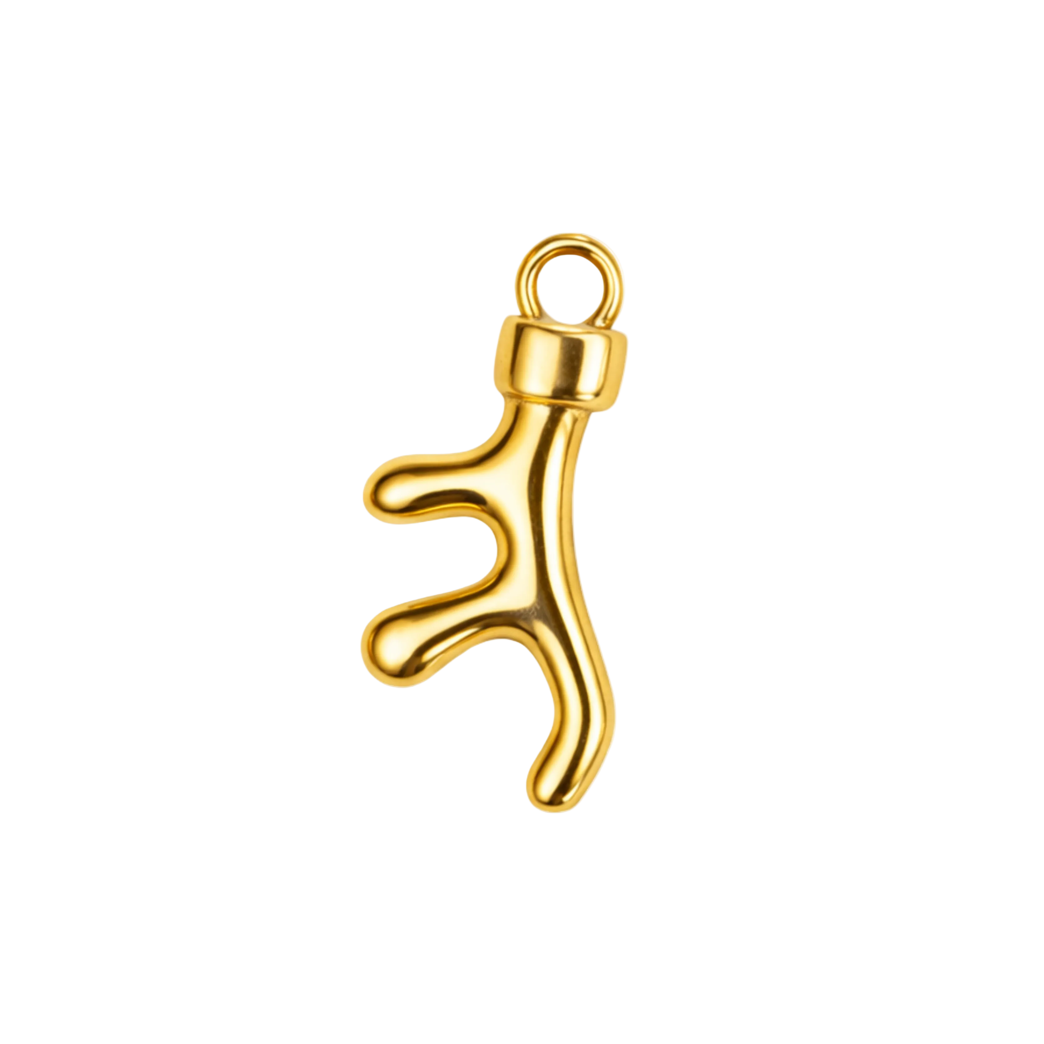 KÓRALL charm  - GYLLT