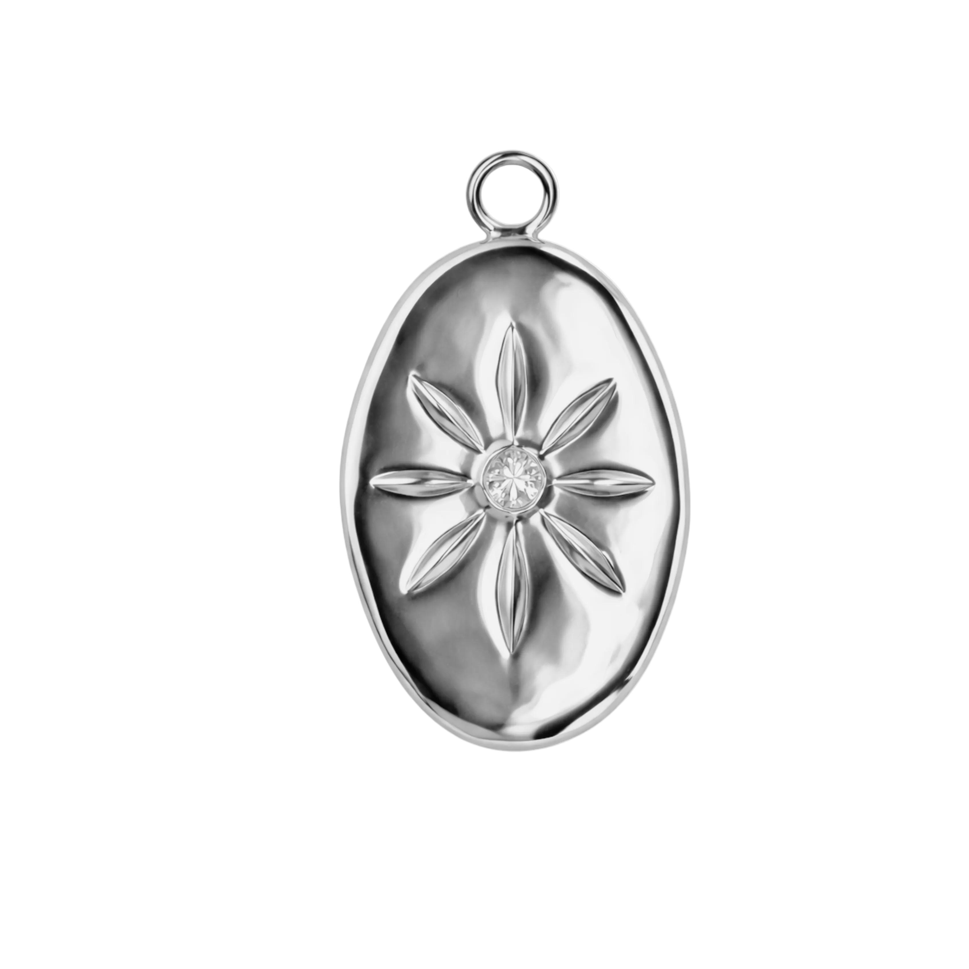 SAND DOLLAR charm  - SILFRAÐ
