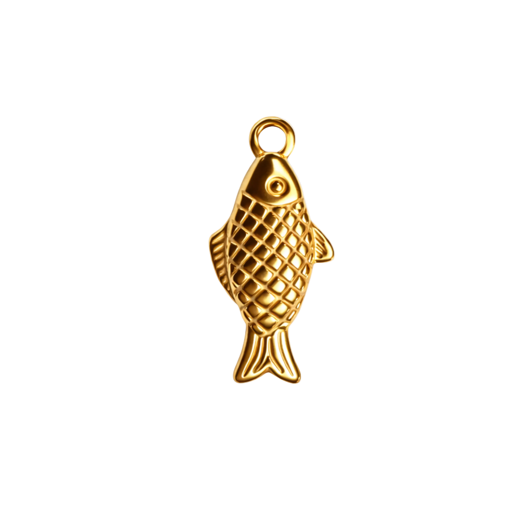 FISKUR charm  - GYLLT