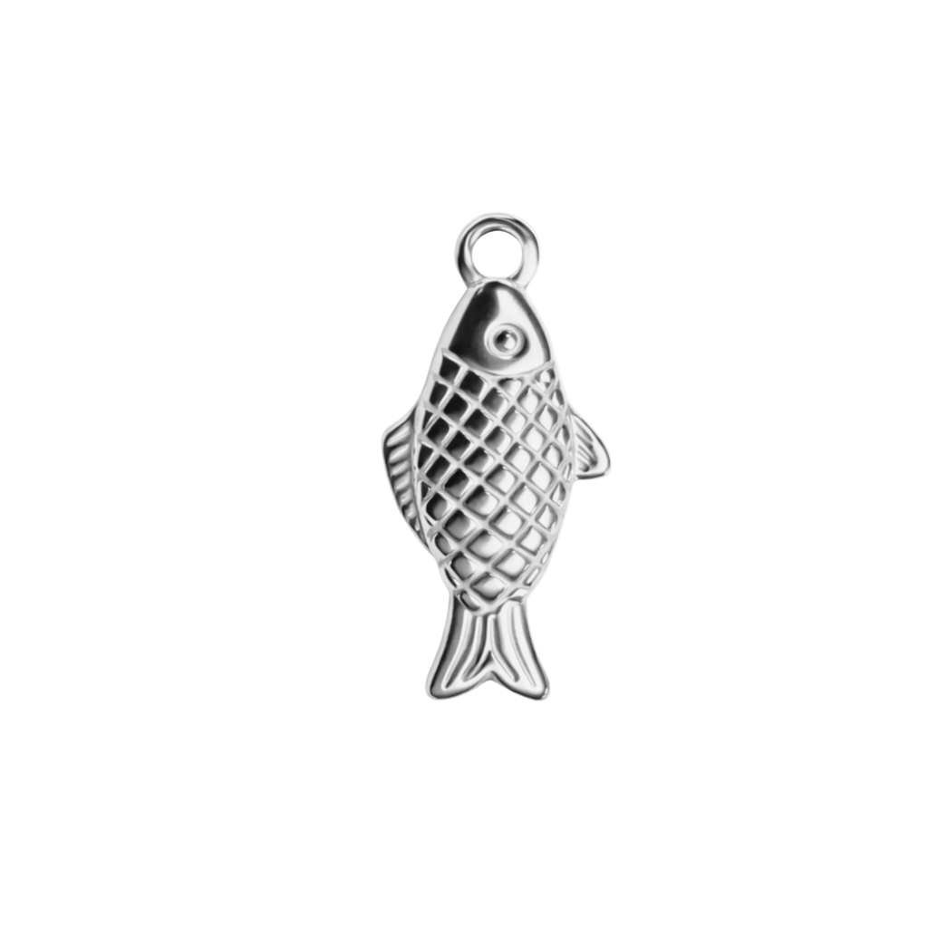 FISKUR charm  - SILFRAÐ