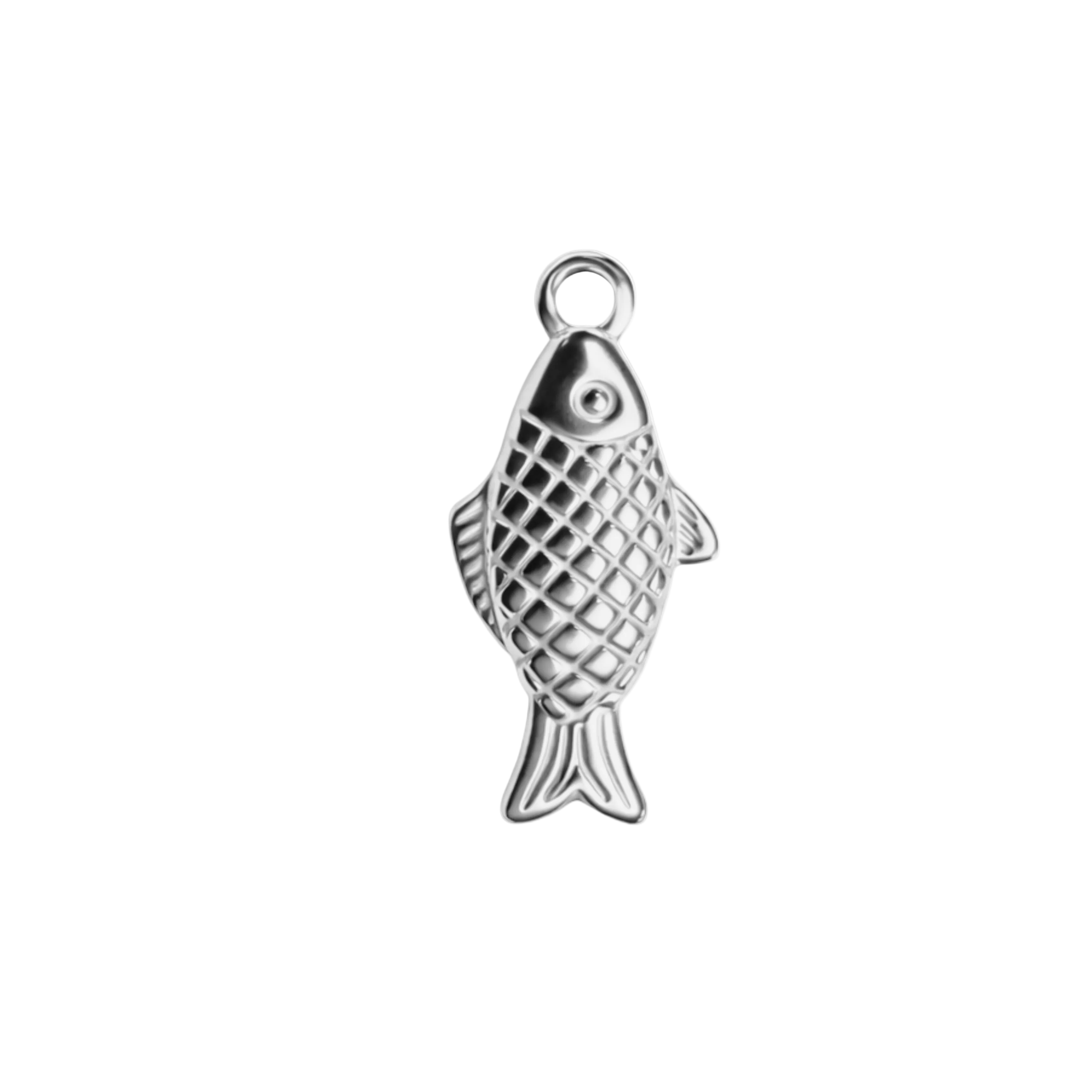 FISKUR charm  - SILFRAÐ