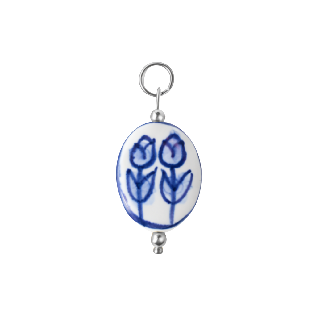 CERAMIC BEAD charm - SILFRAÐ