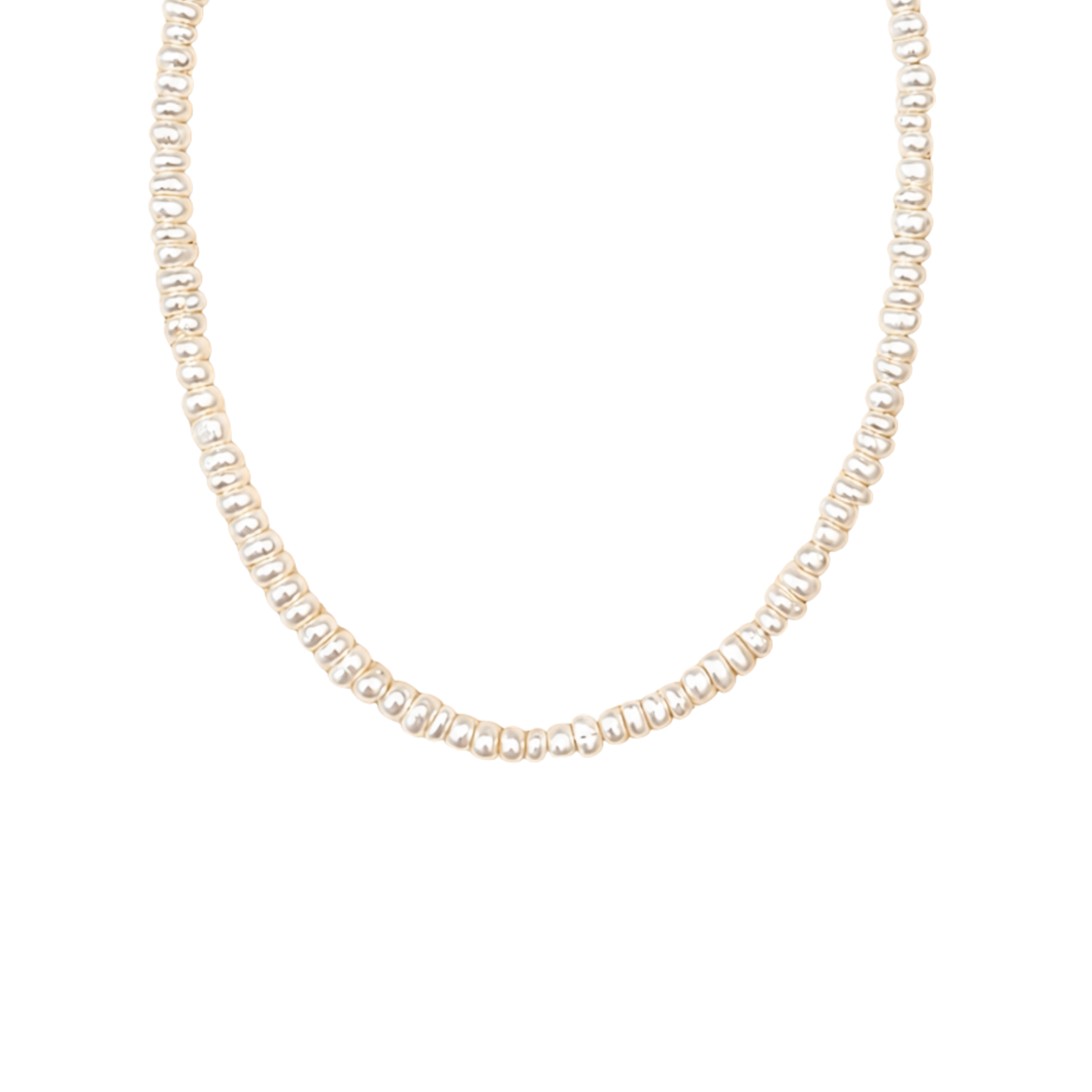 COASTAL PEARL hálsmen GYLLT - MIDI