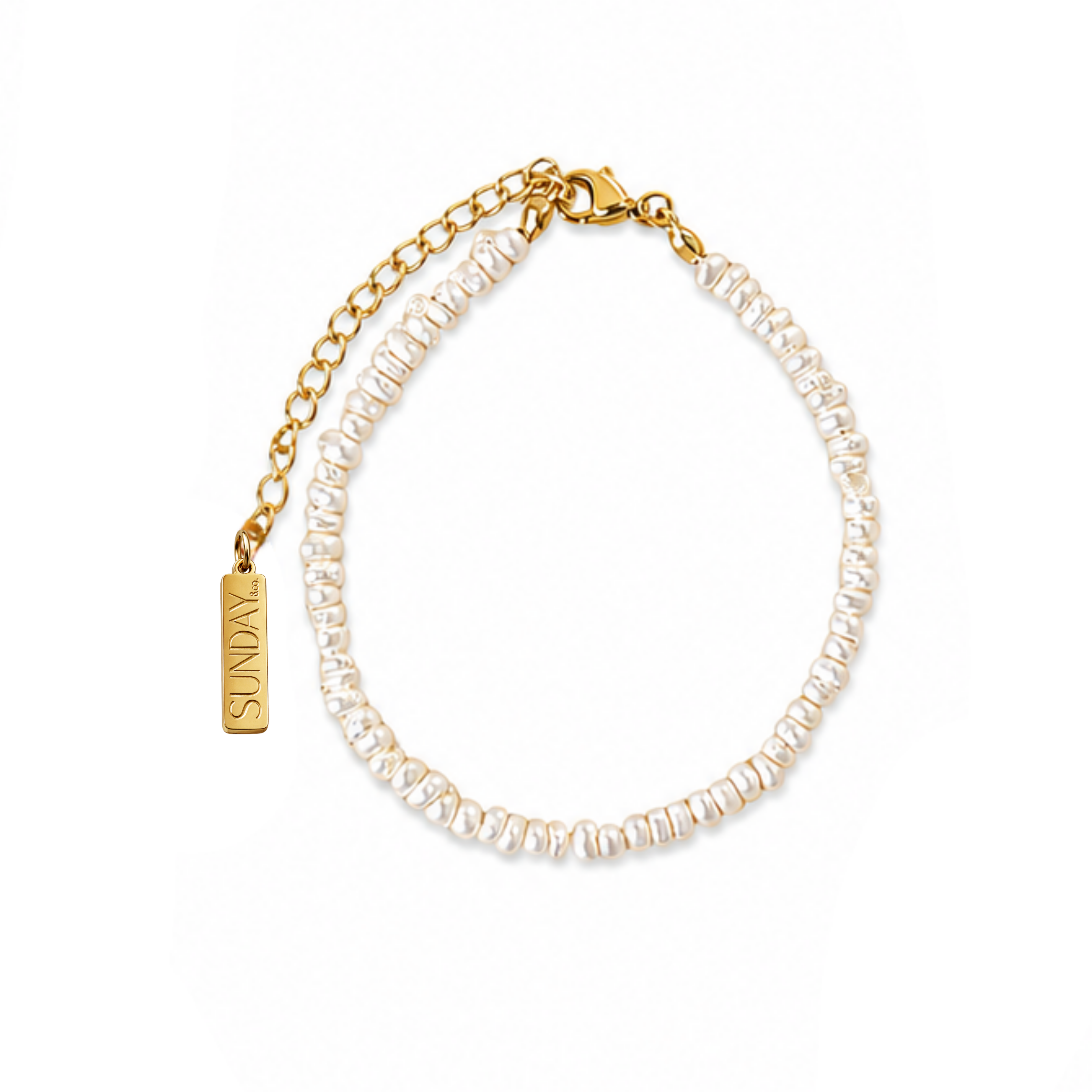 COASTAL PEARL armband GYLLT